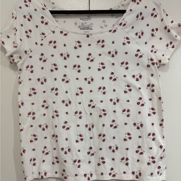 Arizona Jean Company Maroon and Black Short Sleeve Fitted T-Shirt - Picture 3 of 6